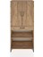 Hyperion Dolap 4 Raflı Tek Çekmeceli 2 Kapaklı 88X44X195 Çam-Çam 1