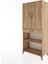 Hyperion Dolap 4 Raflı Tek Çekmeceli 2 Kapaklı 88X44X195 Çam-Çam 3
