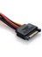 30 cm 15 Pin Sata Erkek To 2x 4 Pin Dişi Molex Kablo 15 Pin Erkek 2x 4 Pin Dişi Molex 30 cm Sata Kablo 3