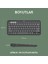 Pebble Keys 2 K380S Kablosuz Klavye, Çoklu Cihaz Özellikli, Kişiselleştirilebilir Kısa Yollar, Bluetooth, Taşınabilir, Windows, Macos, Ipados,, Chrome Os, Easy-Switch, Türkçe Q, Siyah 2