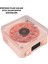 Retro Bluetooth Hoparlör Pembe 1