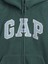 Erkek Çocuk Koyu Yeşil Vintagesoft Gap Logo Fermuarlı Sweatshirt 2