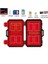 Gorilla 24 Slot Çoklu Hafıza Kartı ve Micro Sd Kart Taşıma Çantası Micro Sd Kart Kutusu (Kırmızı) 2