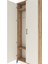 Arges Dolap 2 Raflı 2 Kapaklı Tek Askılı 88X30X221 Çam-Aytaşı 5