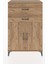 Hyperion Dolap Tek Raflı 2 Çekmeceli 2 Kapaklı 88X44X134 Çam-Çam 1
