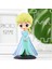 Karlar Ülkesi Frozen Prenses Elsa Anime Karakter Figür Oyuncak Dekoratif Hediyelik Biblo Bebek Mavi 1