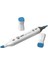 Graph Master Brush Marker B128 Process Blue 3