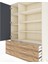 Hyperion Dolap 8 Raflı 6 Çekmeceli Tek Kapaklı 132X44X195 Aytaşı-Antrasit/çam 4