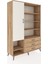 Hyperion Dolap 9 Raflı 3 Çekmeceli Tek Kapaklı 132X44X195 Çam-Aytaşı/çam 2
