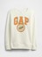Erkek Çocuk Beyaz Gap Logo Sweatshirt 1