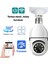 Gerçek 1080P Fhd Ampul Kamera 360° Panoramik Ev Güvenlik Kamerası + 64GB Hafıza Kart 3