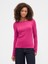 Kadın Pembe Modern Boatneck Yakalı T-Shirt 1
