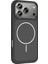 iPhone 17 Pro Max Kılıf M-Safe Şarj Özellikli Metal Kamera Çerçeveli Noir Sanremo Silikon Kapak - Tu 4