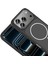 iPhone 17 Pro Max Kılıf M-Safe Şarj Özellikli Metal Kamera Çerçeveli Noir Sanremo Silikon Kapak - Tu 8