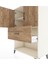 Hyperion Dolap 2 Raflı Tek Çekmeceli 2 Kapaklı 88X44X134 Aytaşı-Çam 5