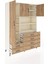 Hyperion Dolap 8 Raflı 6 Çekmeceli 3 Kapaklı 132X44X195 Aytaşı-Çam/çam 5