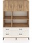 Hyperion Dolap 8 Raflı 4 Çekmeceli 3 Kapaklı 132X44X195 Çam-Çam/aytaşı 1