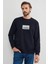 Simplicity Yazı Baskılı Bisiklet Yaka Sweatshirt 1