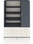 Hyperion Dolap 8 Raflı 6 Çekmeceli Tek Kapaklı 132X44X195 Antrasit-Antrasit/aytaşı 1