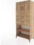Hyperion Dolap 4 Raflı 2 Çekmeceli 2 Kapaklı 88X44X195 Çam-Çam 3