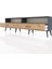 Arges Tv Ünitesi 2 Raflı 2 Çekmeceli 176X30X51 Antrasit-Çam/çam 4