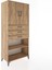Hyperion Dolap 3 Raflı 3 Çekmeceli 2 Kapaklı 88X44X195 Çam-Çam 2