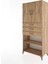 Hyperion Dolap 3 Raflı 3 Çekmeceli 2 Kapaklı 88X44X195 Çam-Çam 3