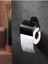 Haus Yapışkanlı Siyah Geniş Kapaklı Tuvalet Kağıtlığı Wc Kağıtlık Tuvalet Kağıdı Askısı 1