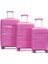3'lü Silikon Valiz Seti Pp Kırılmaz Silikon 1