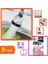 Banyo + Mutfak Için 3 Fonksiyonlu Musluk Başlığı + Bükülebilir Temizlik Fırçası - 4C5D6G 1
