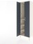 Hyperion Dolap 3 Raflı 2 Kapaklı Tek Askılı 60X44X195 Aytaşı-Antrasit 4