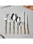 Adriana 12 Kişilik 84 Parça Kutulu Çatal Kaşık Bıçak Takımı 1