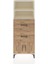 Hyperion Dolap 2 Raflı 2 Çekmeceli 2 Kapaklı 60X44X163 Aytaşı-Çam 1