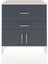 Hyperion Şifonyer 2 Çekmeceli 2 Kapaklı 88X44X96 Aytaşı-Antrasit 1