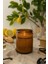 : Lemon Essential Oil : Amber Cam Kavanozda : Kokulu Soya Mum (Limon) 1