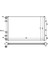 RADYATÖR POLO-IBIZA 4-FABIA-CORDOBA-1.2-1.4-1.6-1.4TDI-1.9TDI AC KLİMASIZ MEK OTOM 630X415X23 6Q0121253L 6Q0121253Q 6Q0121253R 1