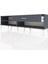 Hyperion Tv Ünitesi Tek Raflı Tek Çekmeceli 176X44X51 Antrasit-Antrasit/antrasit 4