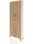 Arges Dolap 4 Raflı 2 Çekmeceli 2 Kapaklı 88X30X243 Aytaşı-Çam 3