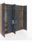 Hyperion Dolap 10 Raflı 2 Çekmeceli 3 Askılı 220X44X243 Çam-Antrasit/antrasit 5