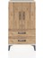 Arges Komodin 2 Raflı 2 Çekmeceli 2 Kapaklı 60X30X106 Aytaşı-Çam 2