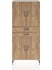 Hyperion Dolap 4 Raflı 2 Çekmeceli 4 Kapaklı 88X44X195 Aytaşı-Çam 1