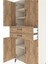 Hyperion Dolap 4 Raflı 2 Çekmeceli 4 Kapaklı 88X44X195 Aytaşı-Çam 5