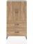 Arges Dolap Tek Raflı 2 Çekmeceli Tek Askılı 88X30X163 Aytaşı-Çam 1