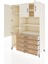 Kronos Dolap 7 Raflı 4 Çekmeceli 3 Kapaklı 132X59X195 Aytaşı-Aytaşı/çam 3