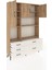 Arges Dolap 8 Raflı 5 Çekmeceli 3 Kapaklı 132X30X195 Çam-Çam/aytaşı 5