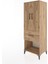 Hyperion Dolap 3 Raflı Tek Çekmeceli 2 Kapaklı 60X44X163 Çam-Çam 3