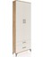 Arges Dolap 4 Raflı 2 Çekmeceli 2 Kapaklı 88X30X243 Çam-Aytaşı 2
