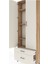 Arges Dolap 4 Raflı 2 Çekmeceli 2 Kapaklı 88X30X243 Çam-Aytaşı 5