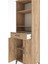 Hyperion Dolap 4 Raflı Tek Çekmeceli 2 Kapaklı 60X44X195 Çam-Çam 5