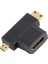 4524 Mini -Micro Mikro HDMI Çevirici Dönüştürücü Adaptör 3